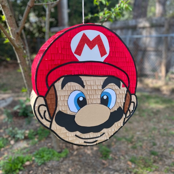Handmade Other - Súper Mario bros Party Piñata - Home Party Supplies